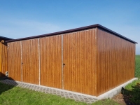 Ocelové konstrukce - plechové garáže, vrata, domky a haly